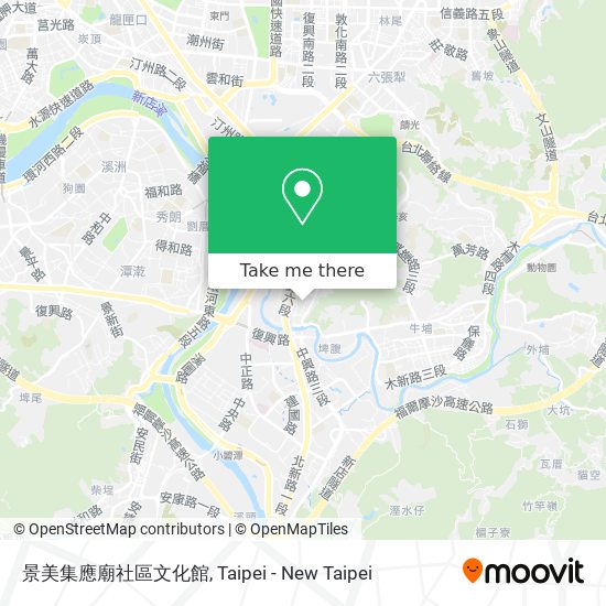 景美集應廟社區文化館 map