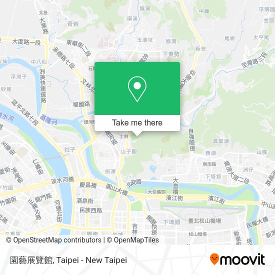 園藝展覽館地圖