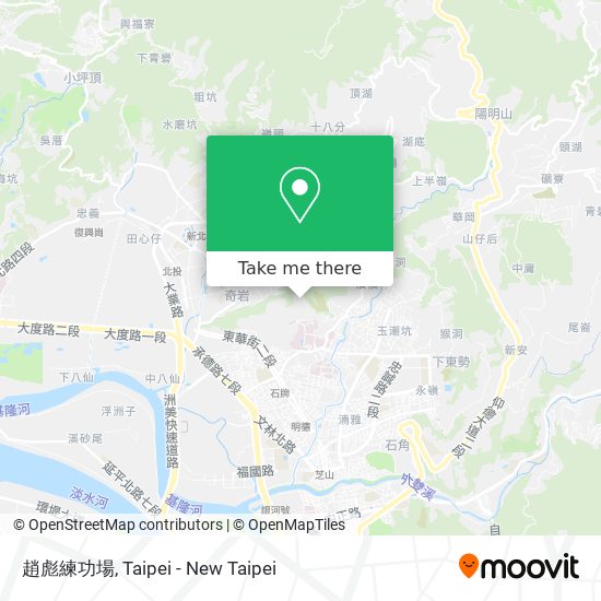 趙彪練功場 map