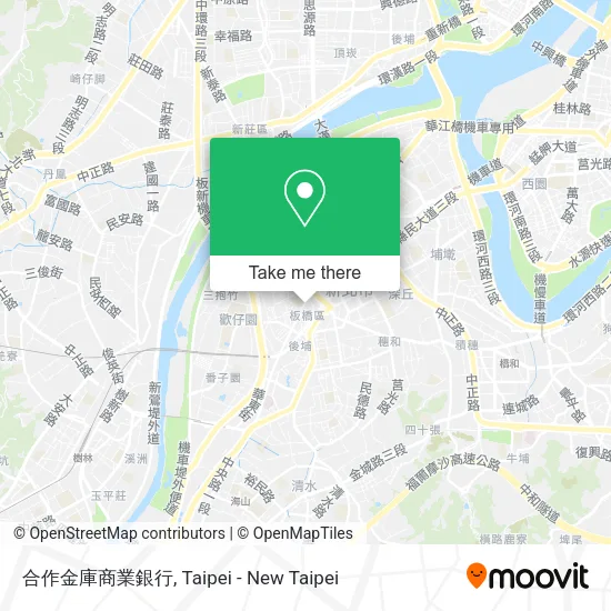 合作金庫商業銀行地圖