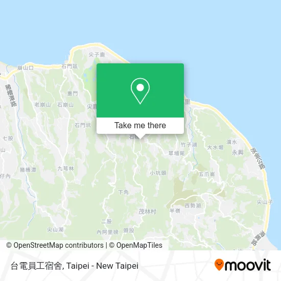 台電員工宿舍地圖