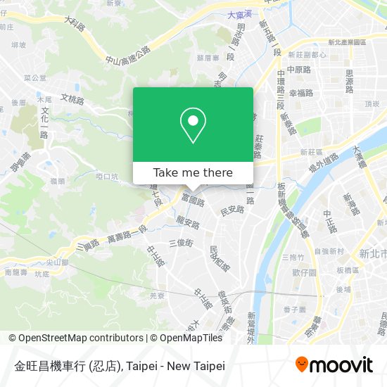 金旺昌機車行 (忍店) map