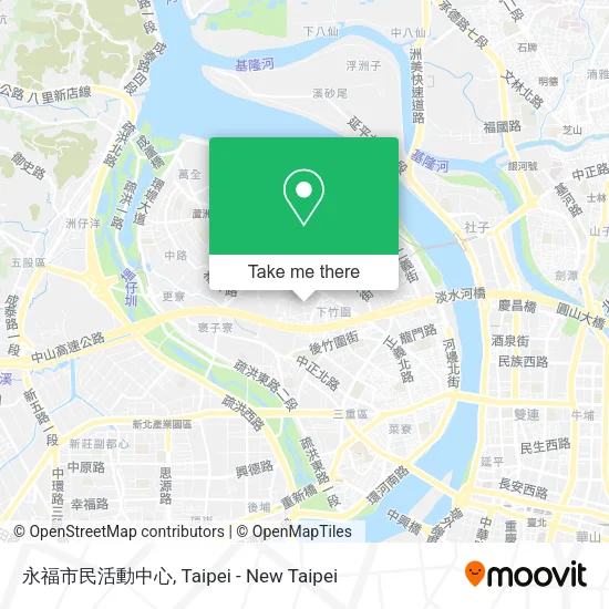 永福市民活動中心地圖