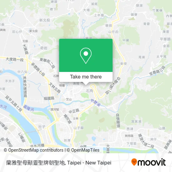 蘭雅聖母顯靈聖牌朝聖地 map