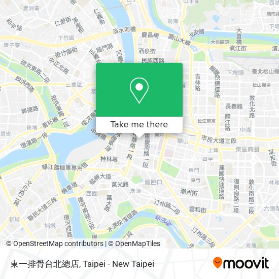 東一排骨台北總店 map