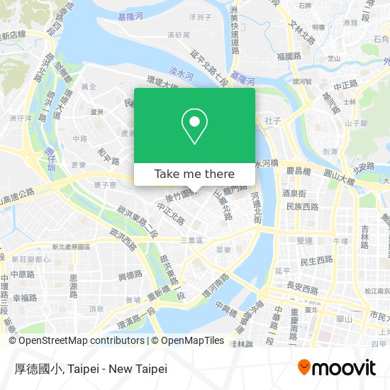 厚德國小 map