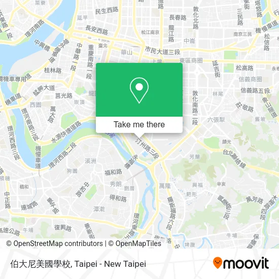 伯大尼美國學校地圖