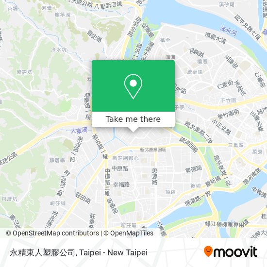 永精東人塑膠公司 map