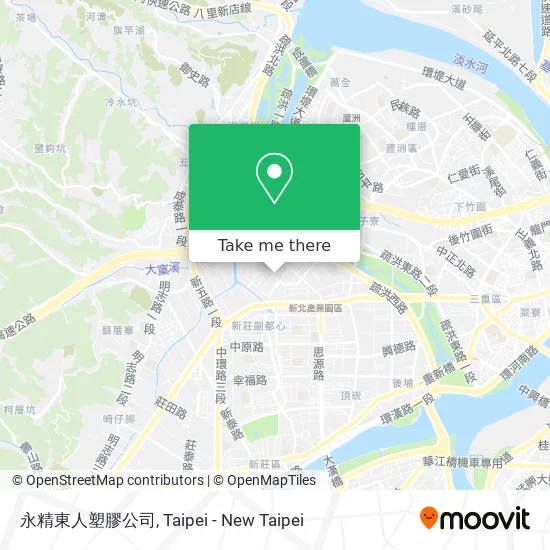 永精東人塑膠公司 map