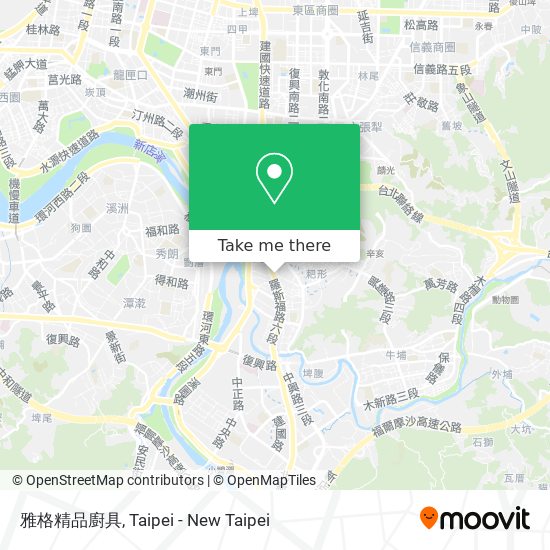 雅格精品廚具 map