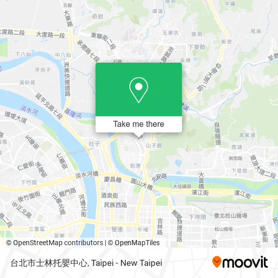 台北市士林托嬰中心 map