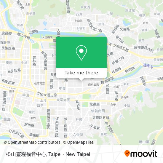 松山靈糧福音中心 map