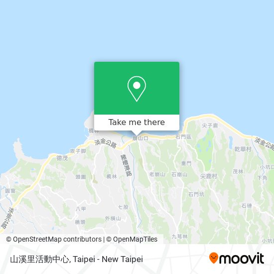 山溪里活動中心 map