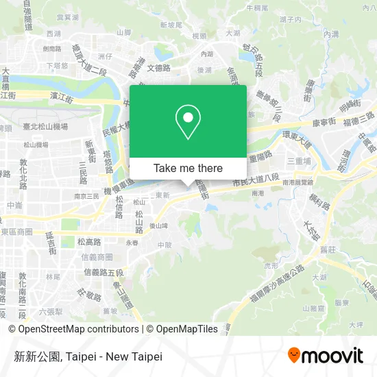 新新公園地圖