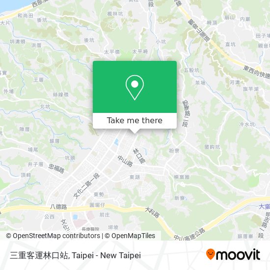 三重客運林口站 map