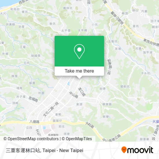 三重客運林口站地圖