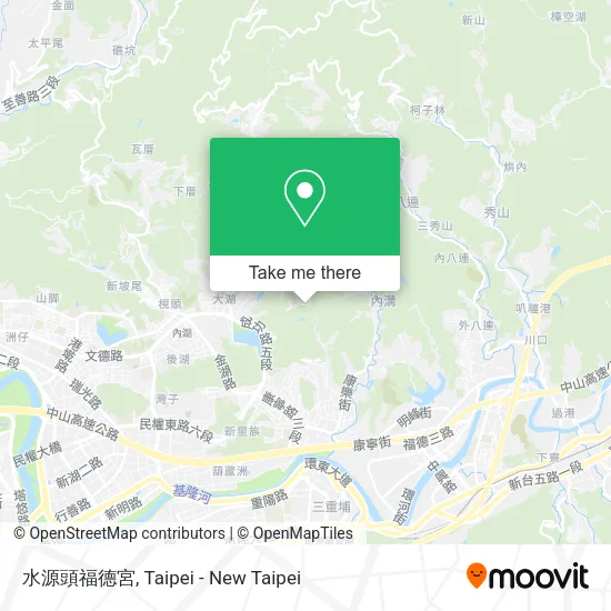 水源頭福德宮地圖