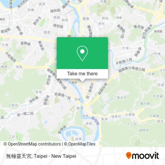 無極靈天宮 map
