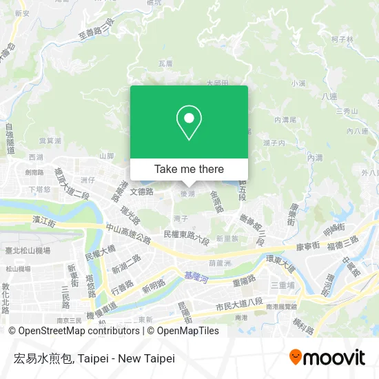 宏易水煎包地圖