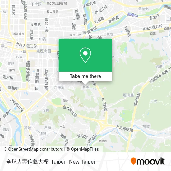 全球人壽信義大樓 map