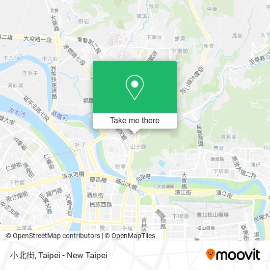 小北街地圖