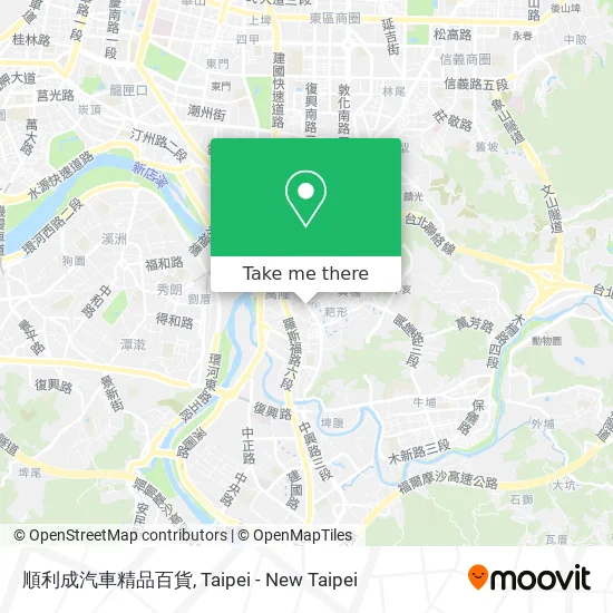 順利成汽車精品百貨 map