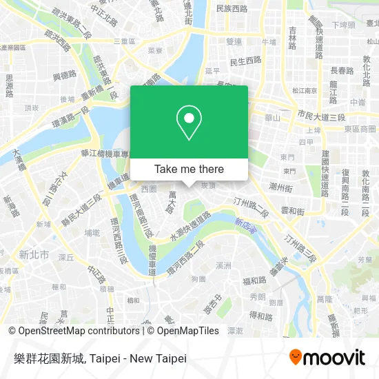 樂群花園新城 map