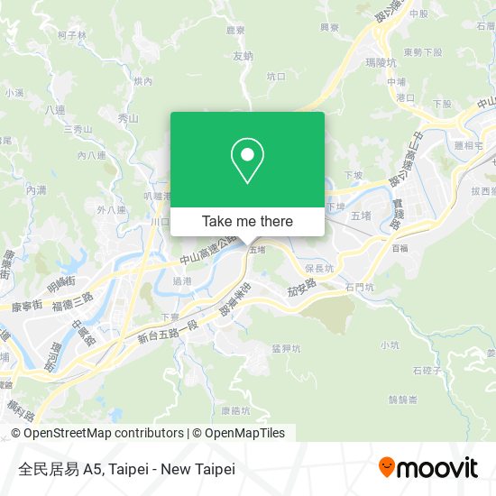 全民居易 A5地圖