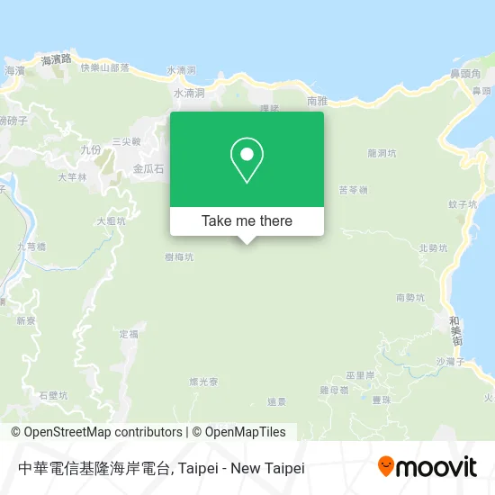 中華電信基隆海岸電台 map