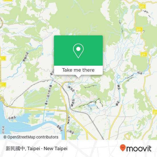新民國中 map