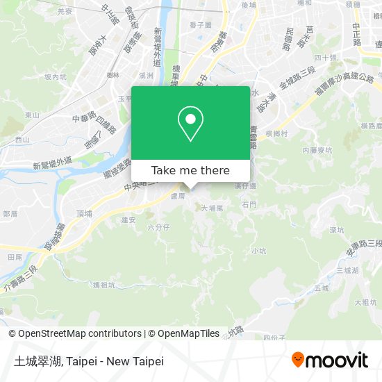 土城翠湖地圖
