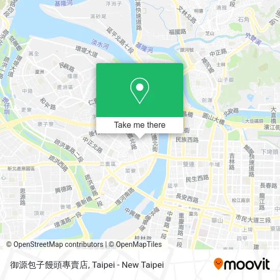 御源包子饅頭專賣店 map