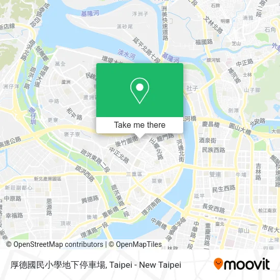厚德國民小學地下停車場地圖
