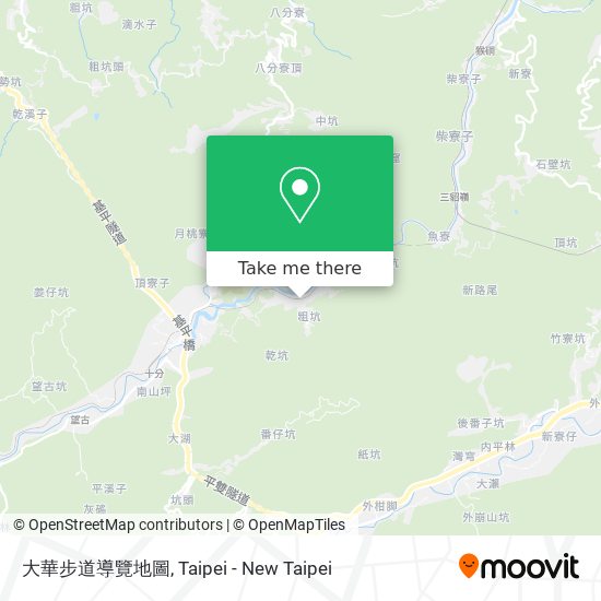 大華步道導覽地圖 map