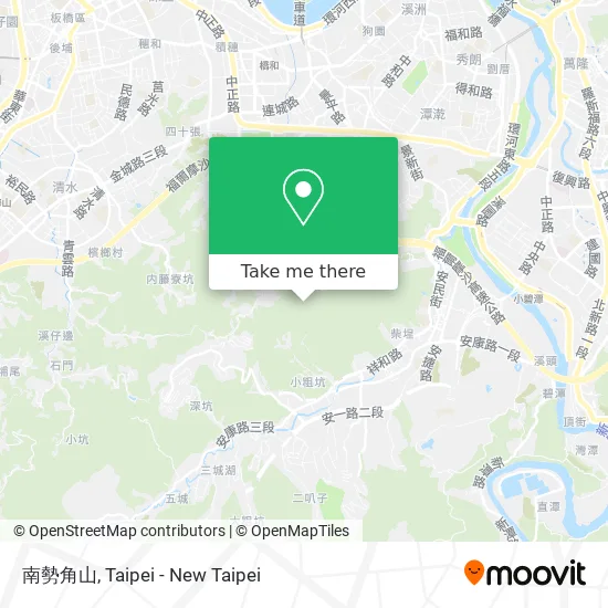 南勢角山 map