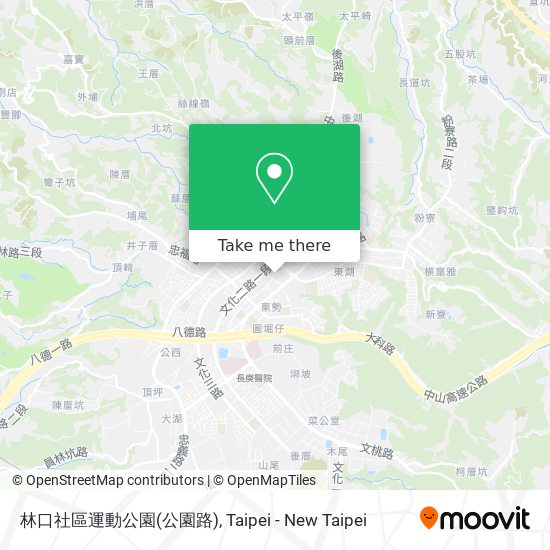 林口社區運動公園(公園路)地圖