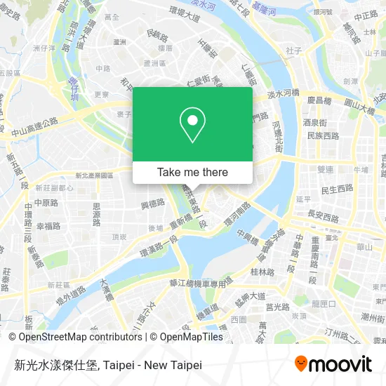 新光水漾傑仕堡地圖