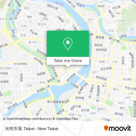 光明市場 map