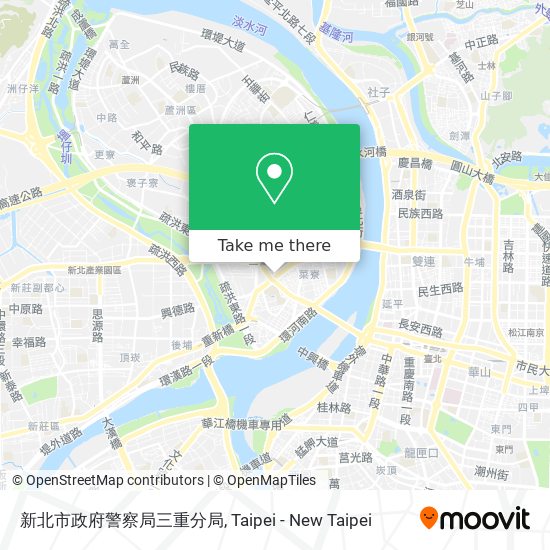 新北市政府警察局三重分局 map