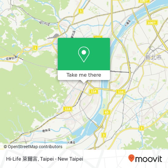 Hi-Life 萊爾富 map