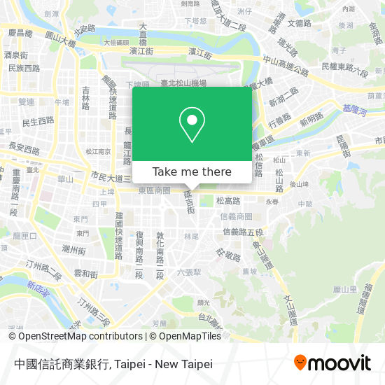 中國信託商業銀行 map