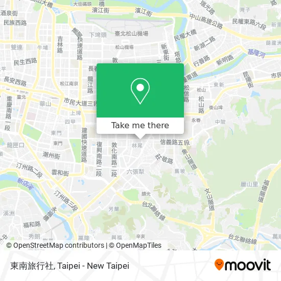 東南旅行社 map