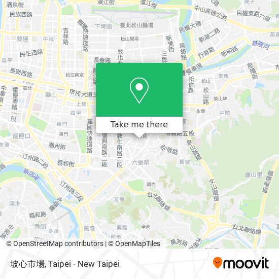 坡心市場 map