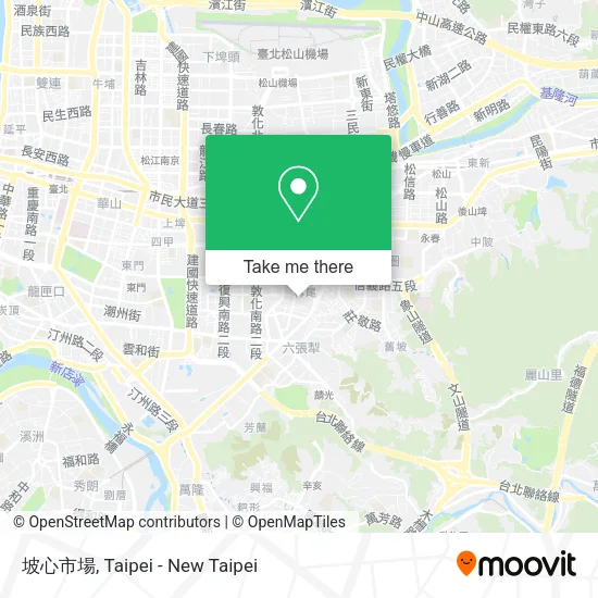 坡心市場 map