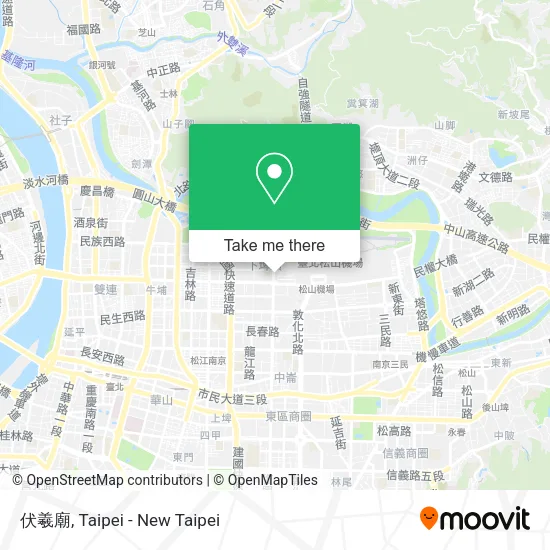 伏羲廟地圖