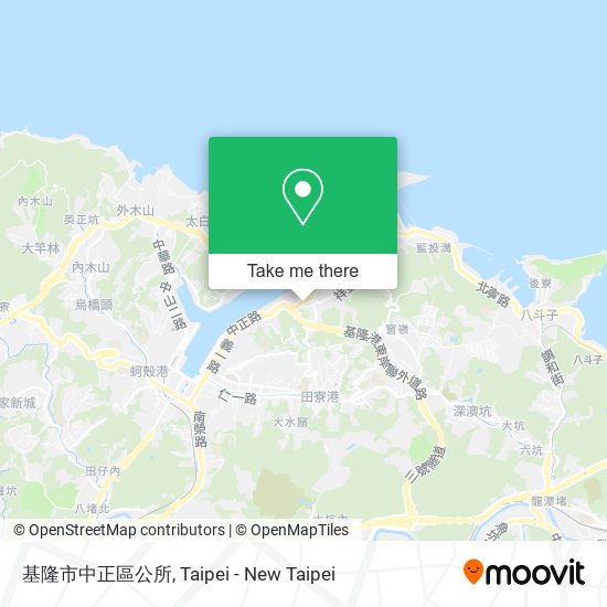 基隆市中正區公所 map