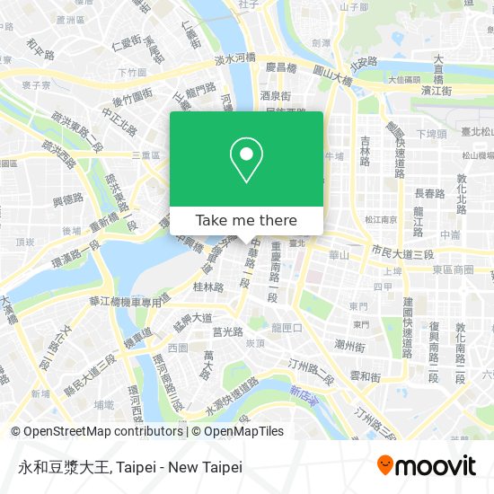 永和豆漿大王 map