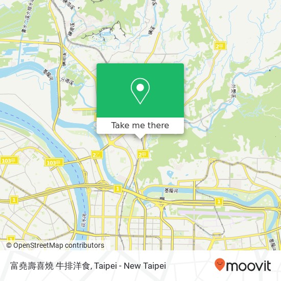 富堯壽喜燒 牛排洋食 map