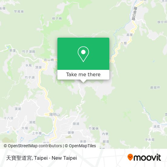 天寶聖道宮 map