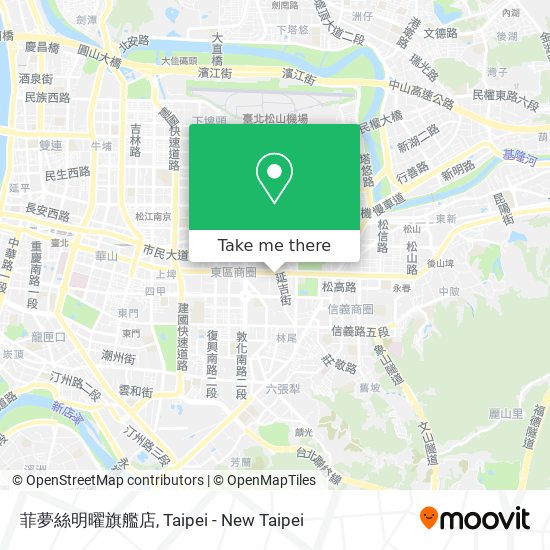 菲夢絲明曜旗艦店 map